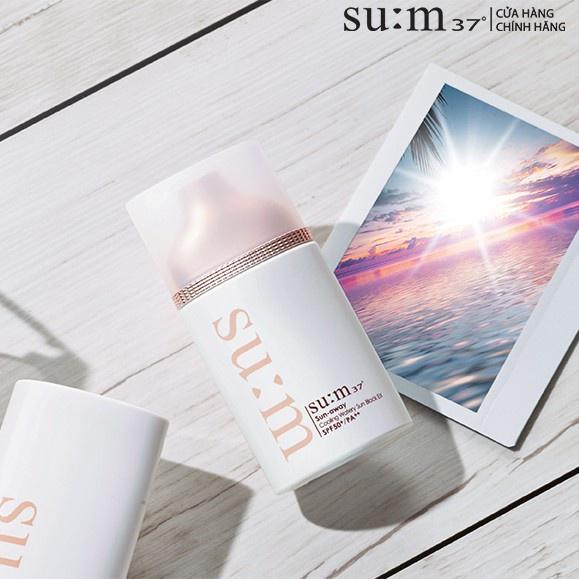 Kem chống nắng cấp ẩm Su:m37 Sun-Away Cooling Watery Sunblock Ex SPF50+ PA++ 50ml