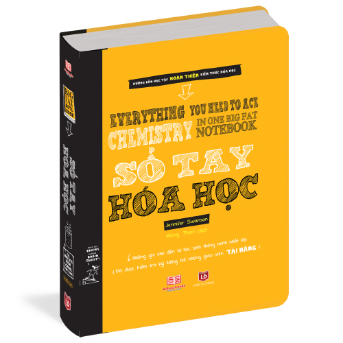 Sách - Sổ tay Hóa học - Á Châu Books ( Tiếng Việt, lớp 8 - lớp 12 )