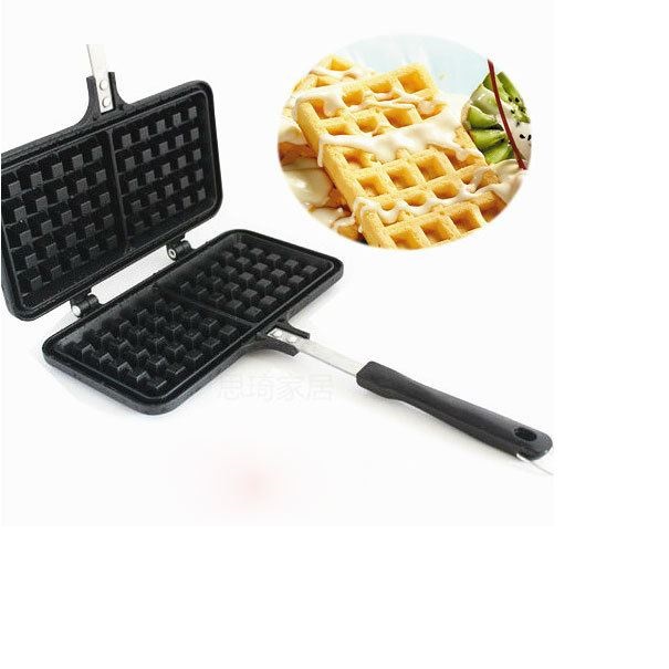 Khuôn Làm Bánh Waffle 2 Ngăn