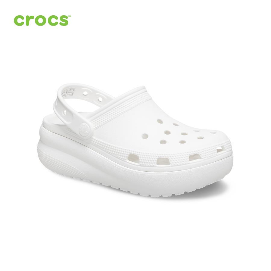 Giày lười trẻ em Crocs FW Classic Clog Kid Cutie White - 207708-100