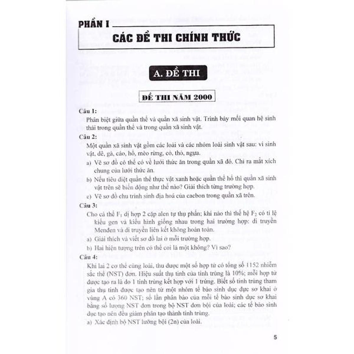 Sách - Tuyển Tập 25 Năm Đề Thi Olympic 30 Tháng 4 Sinh Học 11 - Hồng Ân