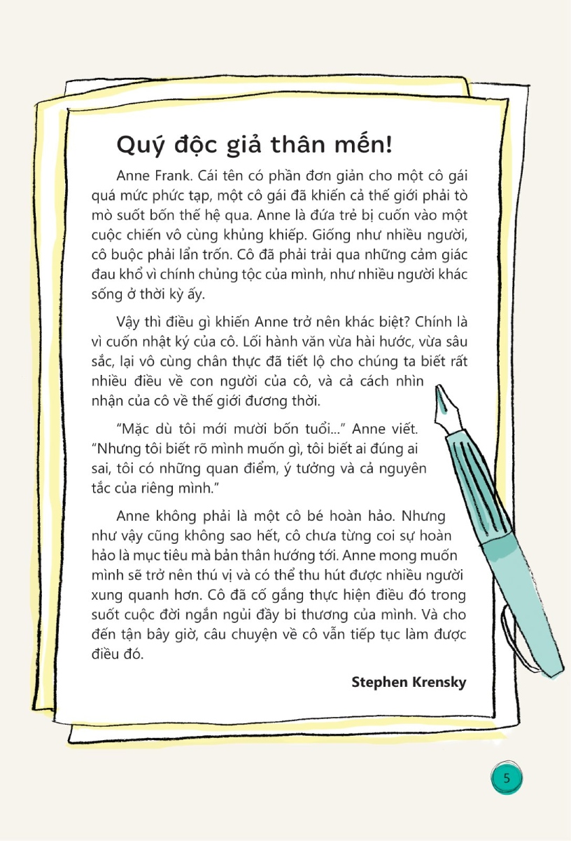 Truyện Kể Danh Nhân Truyền Cảm Hứng - Anne Frank _DTI