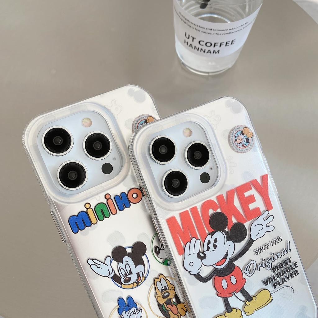 Ốp Điện Thoại In Hoạt Hình Mickey minihouse Dễ Thương Cho iphone 14 Pro Max 14 plus 13 Pro Max 13 13pro 11 12Pro 12 Pro Max