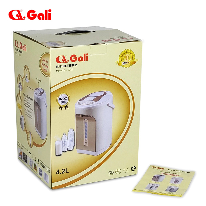 Bình thủy điện 4.2 lít Gali GL-5042 - Hàng chính hãng