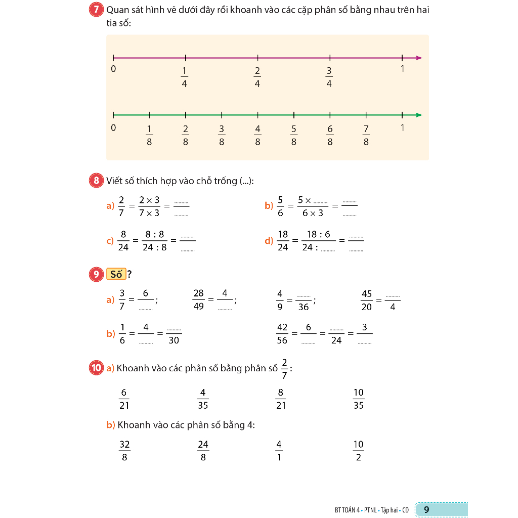 Sách - Bài tập phát triển năng lực Toán 4 Tập 2