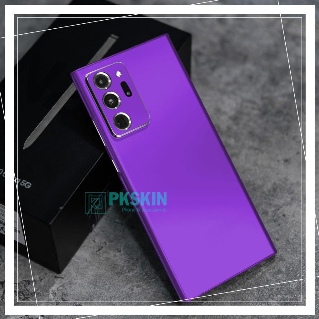 Miếng dán skin dành cho samsung Note 20 , Note 20 ultra full viền