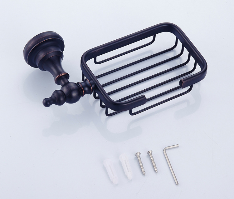 Khay để xà phòng đen Haduvico - PK041M