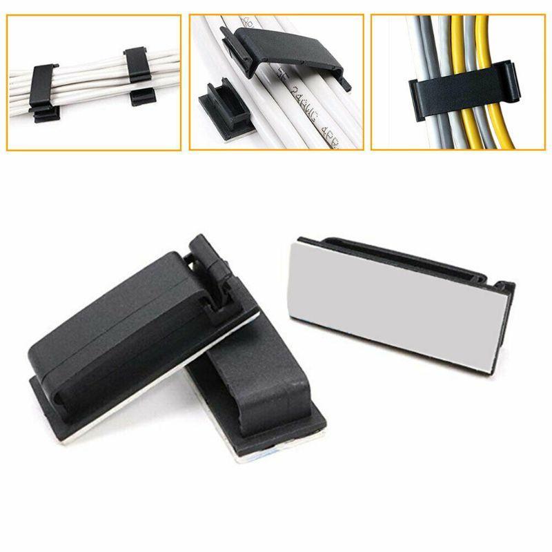 Set 50 Kẹp Cố Định Dây Cáp Gắn Tường Tiện Dụng