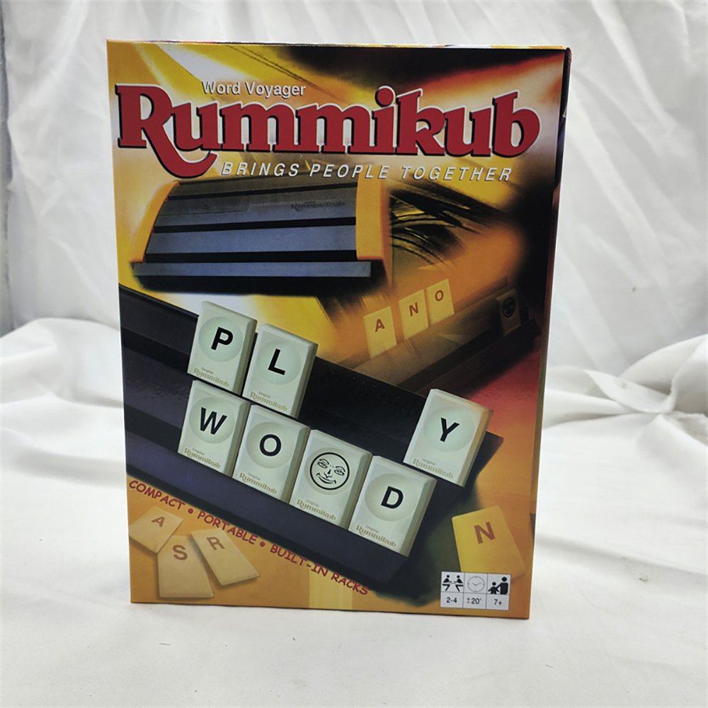 Board game Rummikub Bộ trò chơi Rummy Mạt chược Israel với bảng số nhựa Digital Game