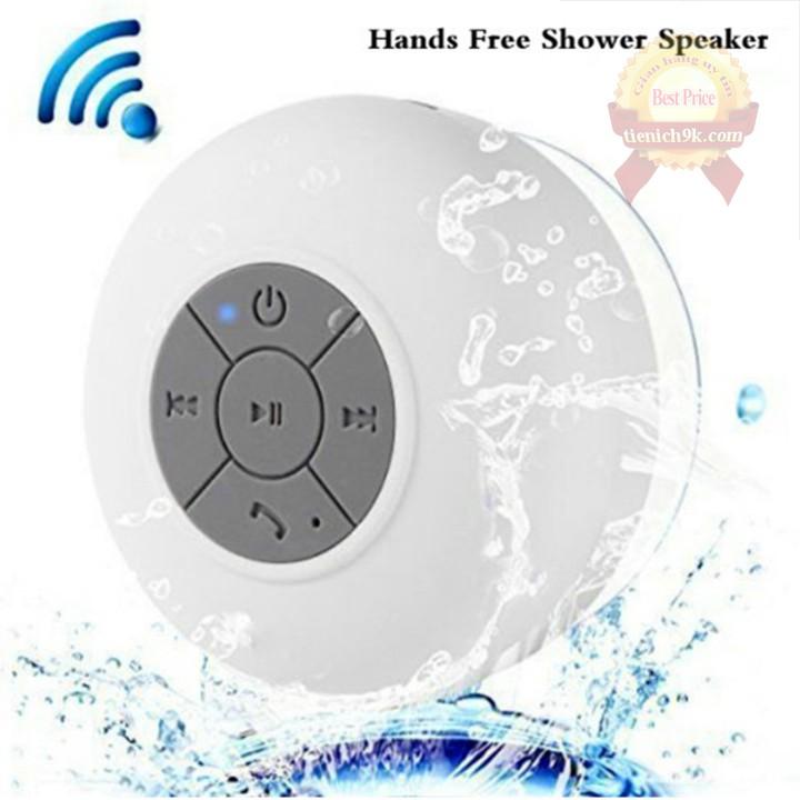 Loa Bluetooth mini chống nước dán hít tường kính không dây X1 gắn nhà tắm
