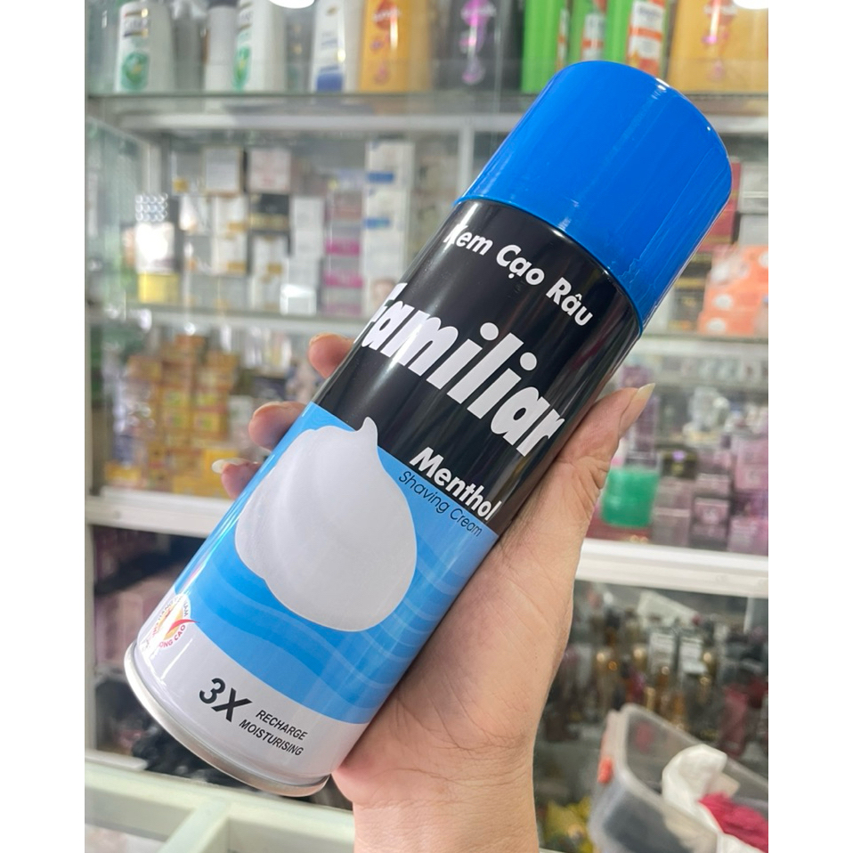 Bọt cạo râu Figaro giúp làm mềm râu tránh đau rát Italy 400ml