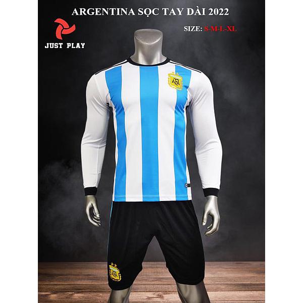Bộ Quần Áo Bóng Đá Dài Tay – Đội Tuyển Argentina