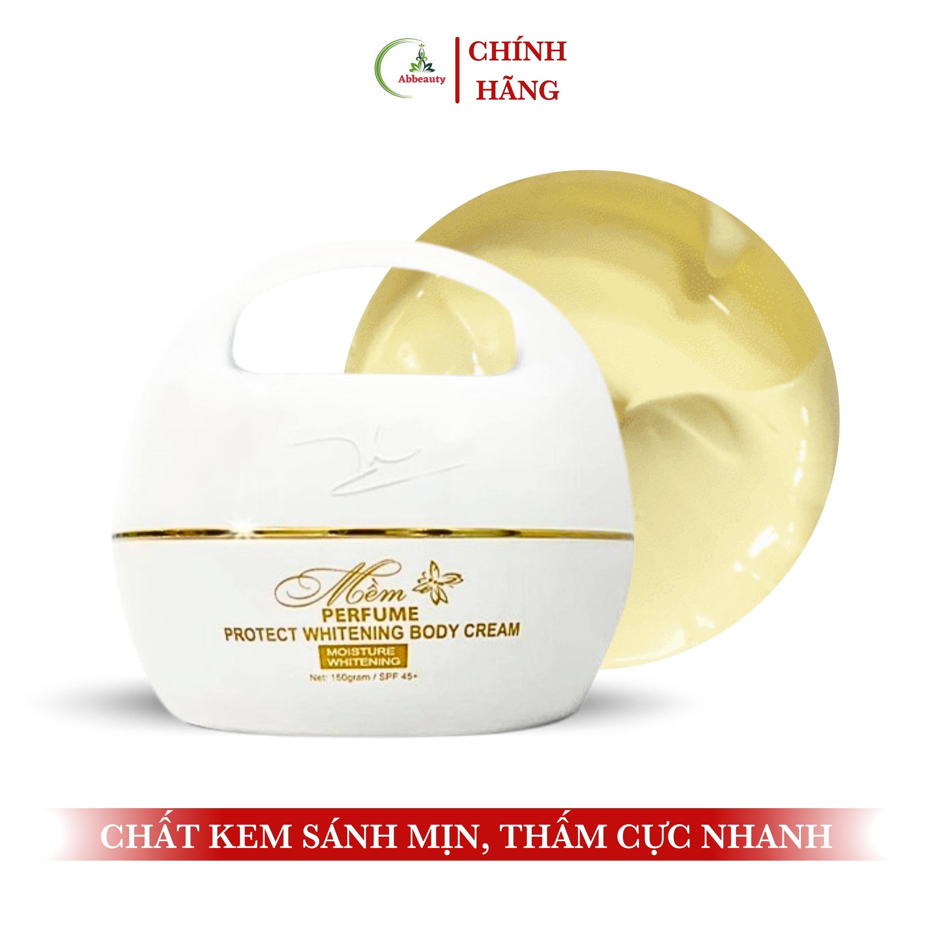 Kem trắng da body Acosmetics, dưỡng trắng da body, hương nước hoa 150g