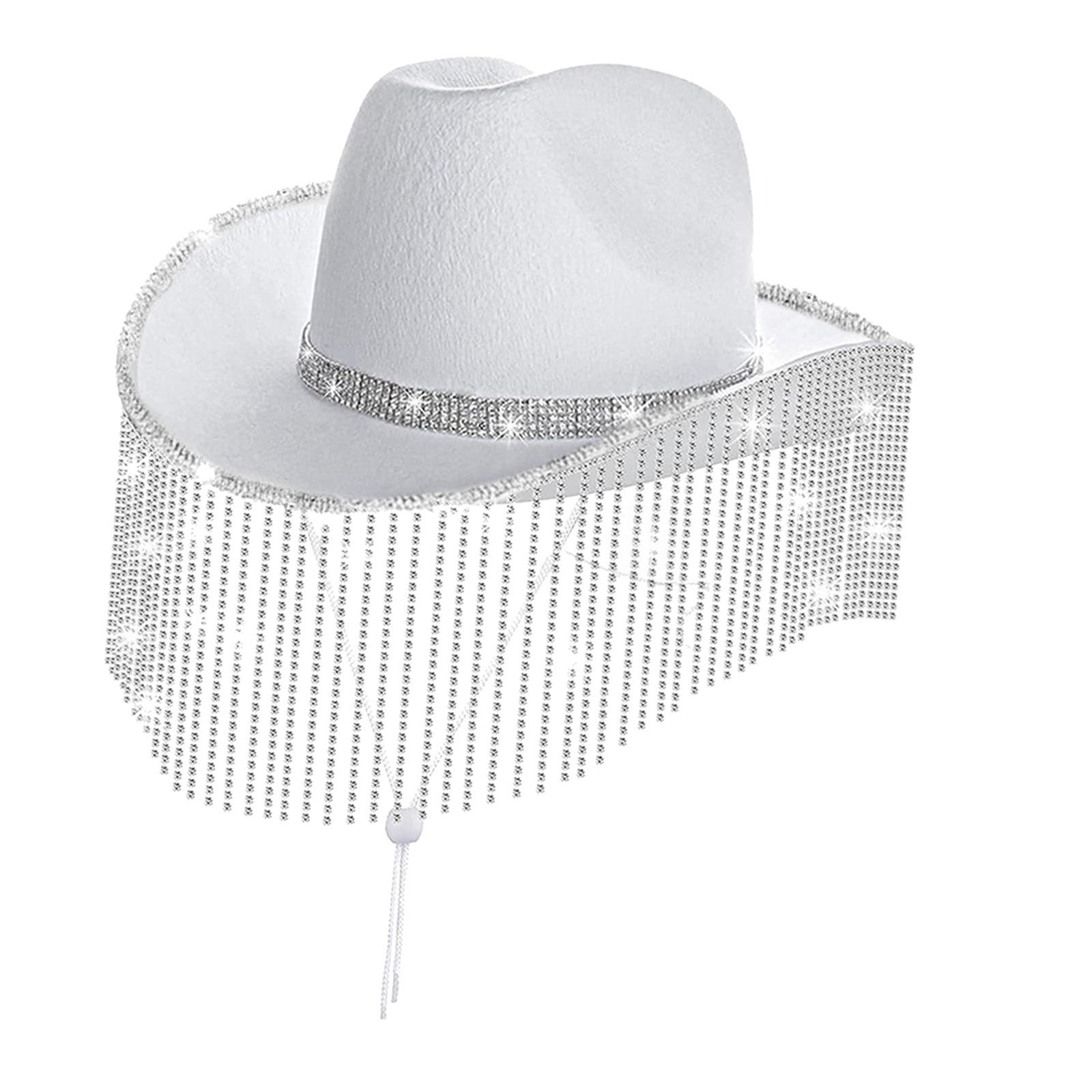 Cowboy Hat Women Cowgirl Hat Wide Brim Costume Accessories Fashion Comfortable Sunhat Summer Outdoor Hat for Travel Beach Festivals