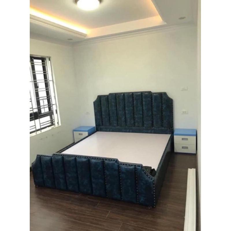 Giường ngủ bộc nệm phong cách châu âu Juno Sofa