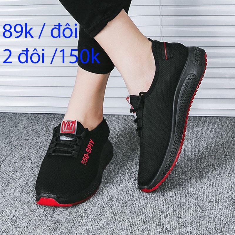 Giày thể thao nữ , giày sneaker nữ thoáng khí A550 đi bộ