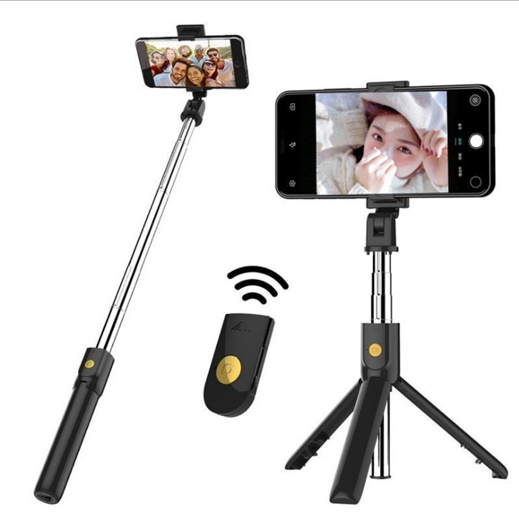 Gậy Chụp Ảnh Tự Sướng Bluetooth 3 Chân Đa Năng – Tripod K20– Chụp Hình Selfie