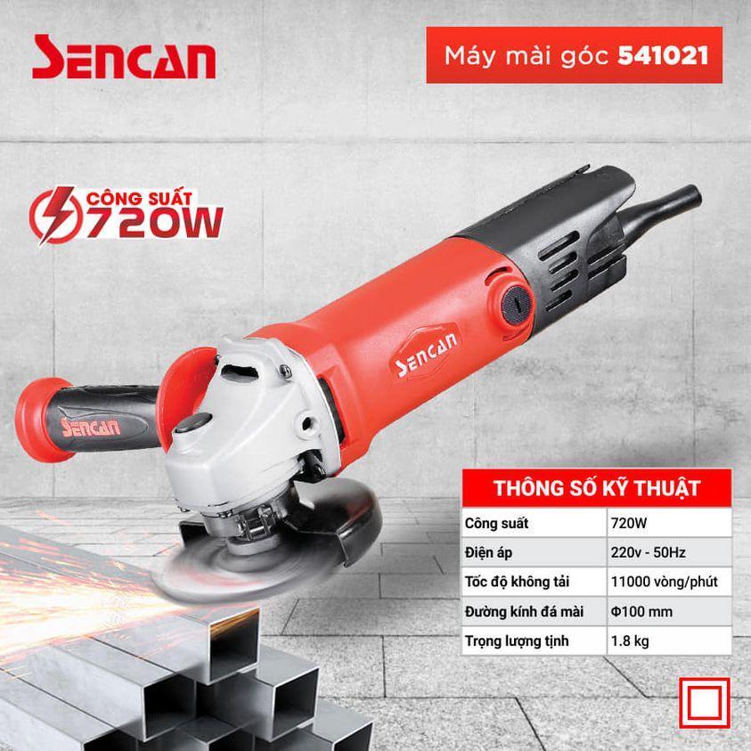 MÁY MÀI GÓC 100MM 720W 220V 541021 SENCAN - HÀNG CHÍNH HÃNG