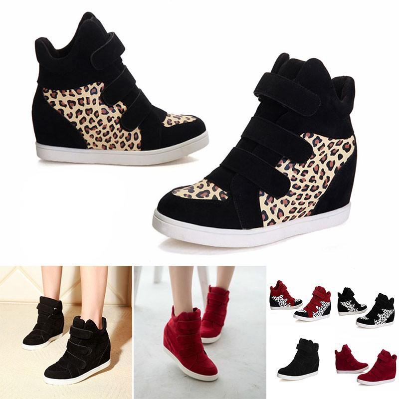 HÀNG có sẵn ! giày sneaker nữ cổ cao thời trang