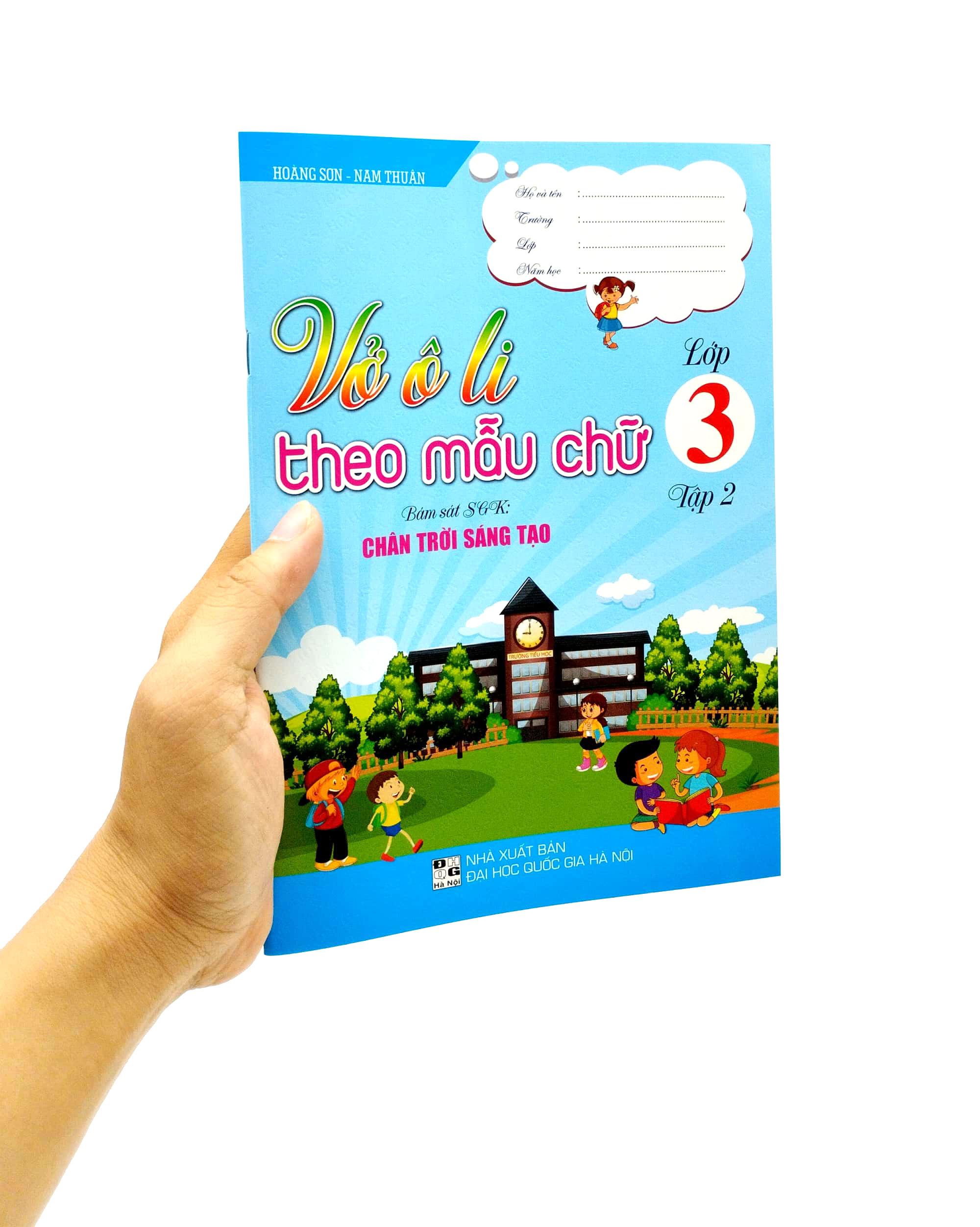 Vở Ô Li Theo Mẫu Chữ Lớp 3 - Tập 2 (Bám Sát SGK Chân Trời Sáng Tạo)