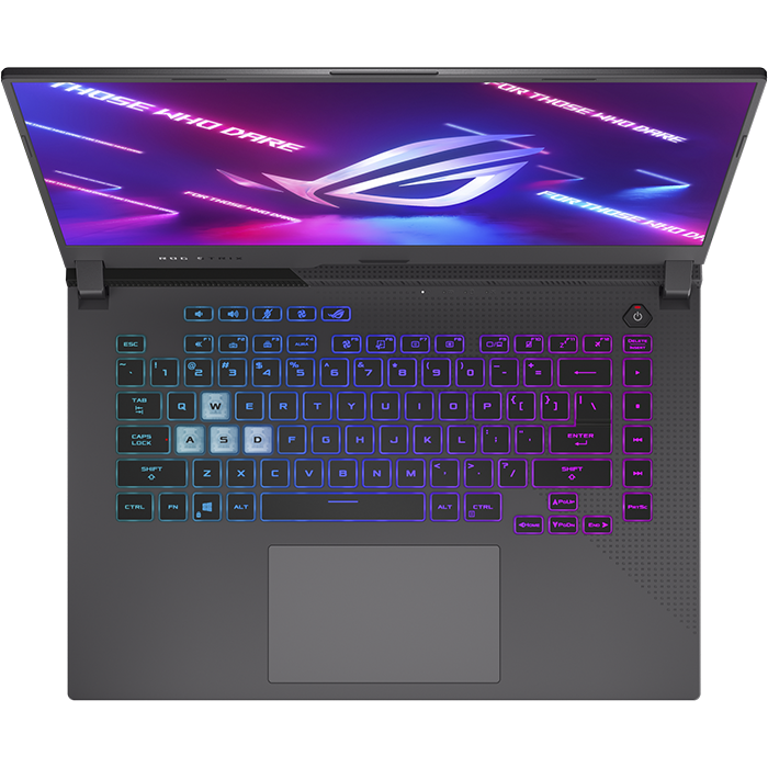 Laptop Asus ROG Strix G15 G513QR-HQ096T (AMD R9-5900HX/ 16GB (8x2) DDR4 3200MHz/ 1TB SSD PCIE G3X4/ RTX 3070 8GB GDDR6/ 15.6 FHD, IPS Non-Glare, 300Hz/3ms/ Win10) - Hàng Chính Hãng