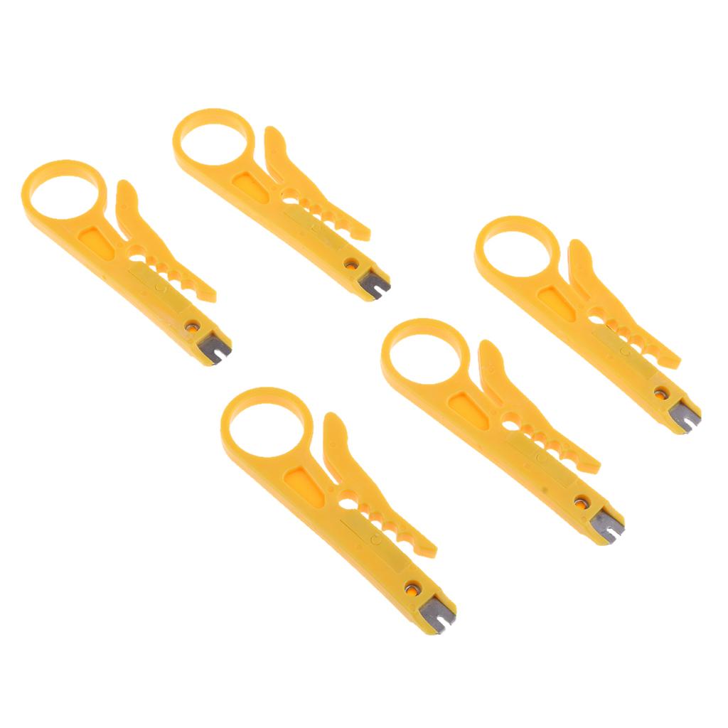 10Pcs Small Wire Cutters Cutting Strippers Coaxial Cables