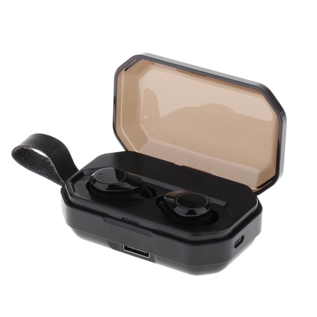 Bluetooth Stereo Headset HIFI Waterproof Earbuds In-Ear Headphones with Mic