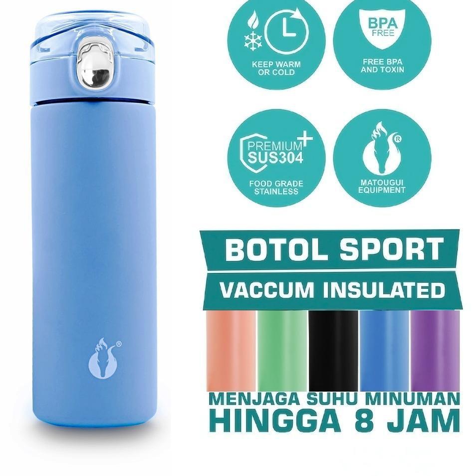 Bình nước giữ nhiệt cao cấp 500ml A-6