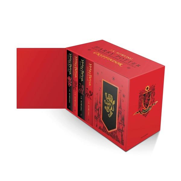 Sách ngoại văn: Harry Potter Gryffindor House Edition Hardback Box Set