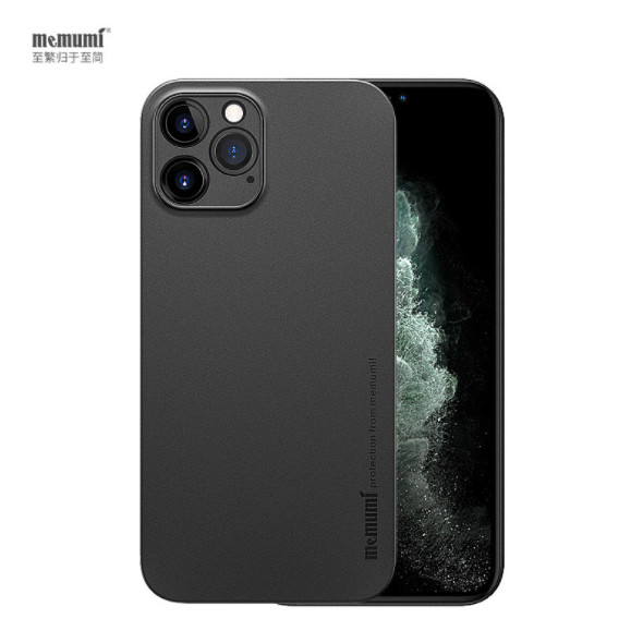Ốp Lưng Memumi Cho Iphone 12 Mini 12 Pro 12 Pro Max Bảo Vệ Camera, Siêu Mỏng 0.3 Mm Hàng Nhập Khẩu - Iphone 12 Pro - Đen