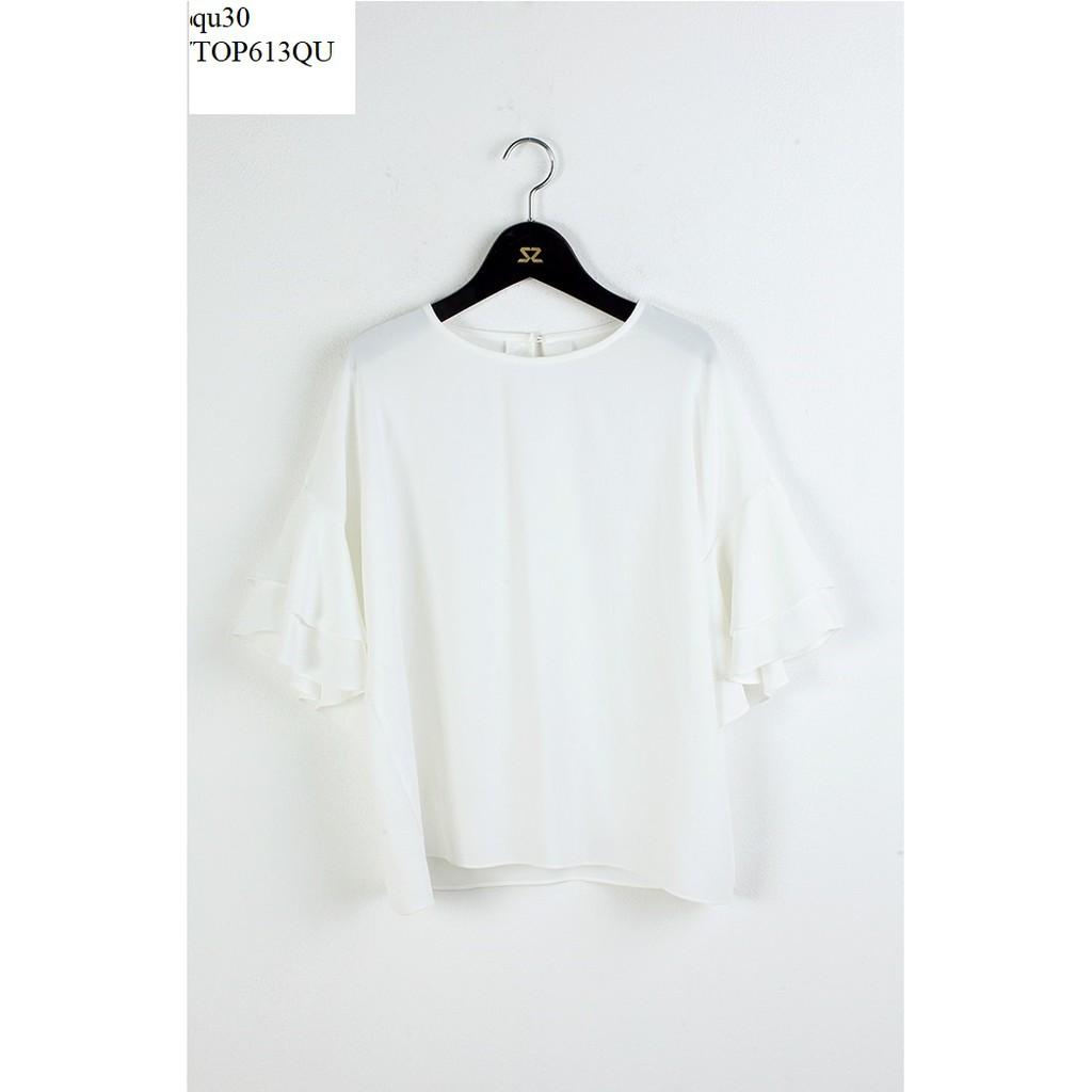 TOP505 ÁO KIỂU NỮ TAY XẾP TẦNG