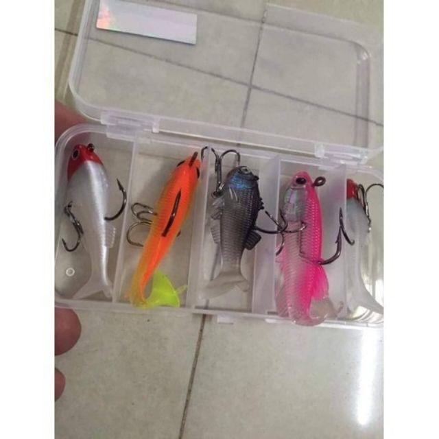 Hộp mồi mềm 5 con