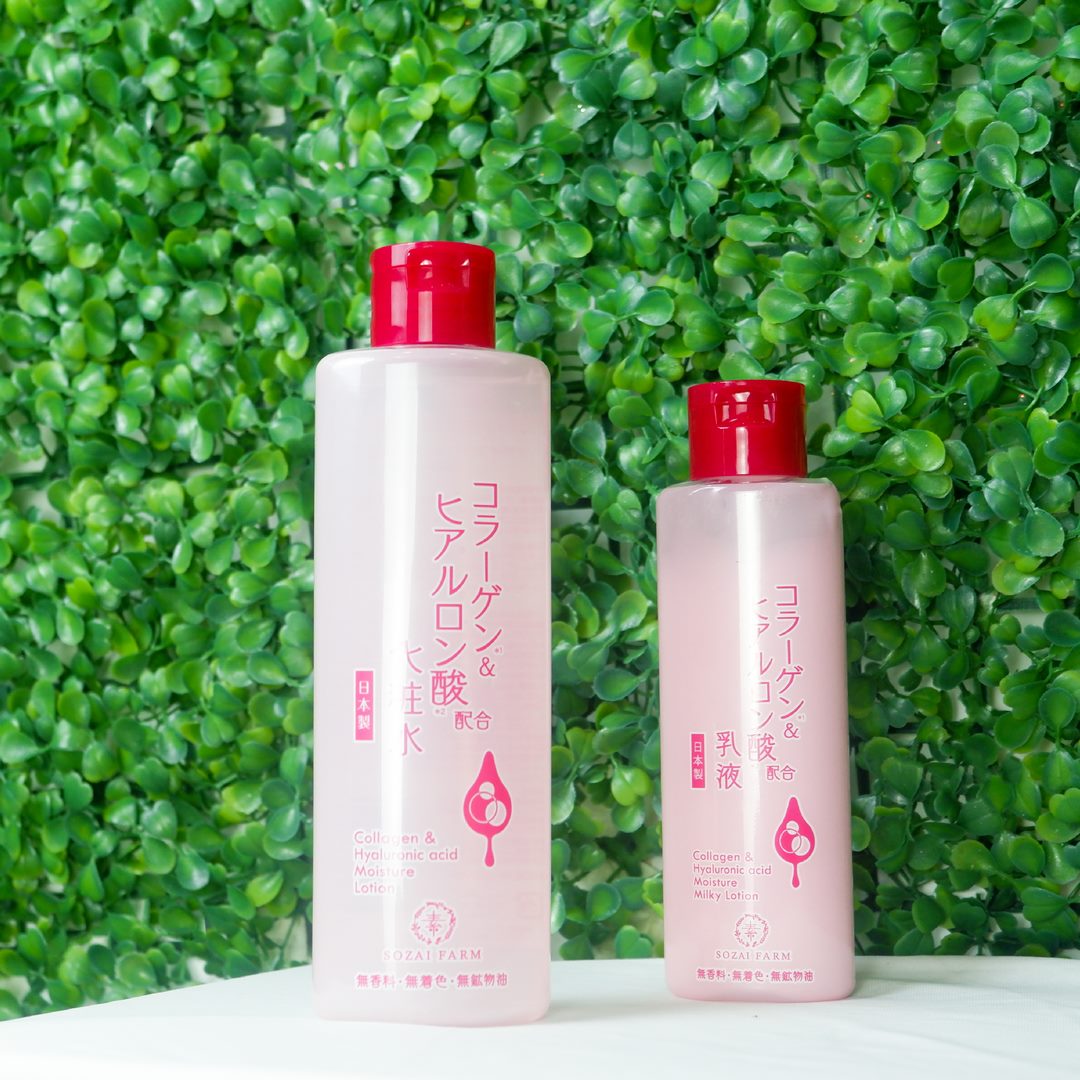 Lotion Nhật Bản SOZAI FARM COLLAGEN & HYALURONIC ACID MOISTURE LOTION