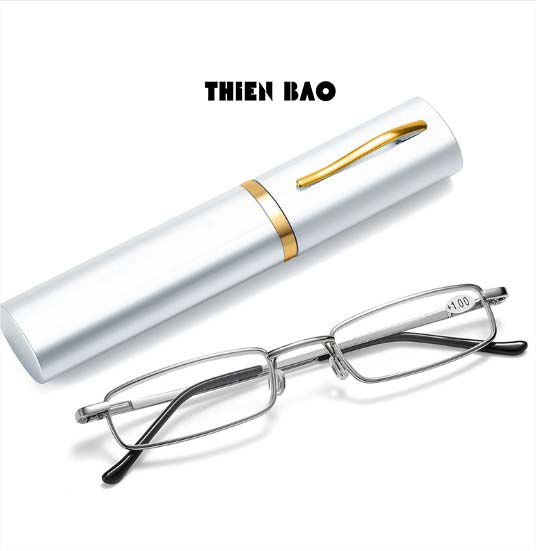 Kính lão thị, viễn thị đọc chữ KÍNH HÌNH BÚT KV77 đọc sách đọc chữ siêu rõ Mini Nhật Bản cao cấp Nam Nữ loại I chuẩn độ