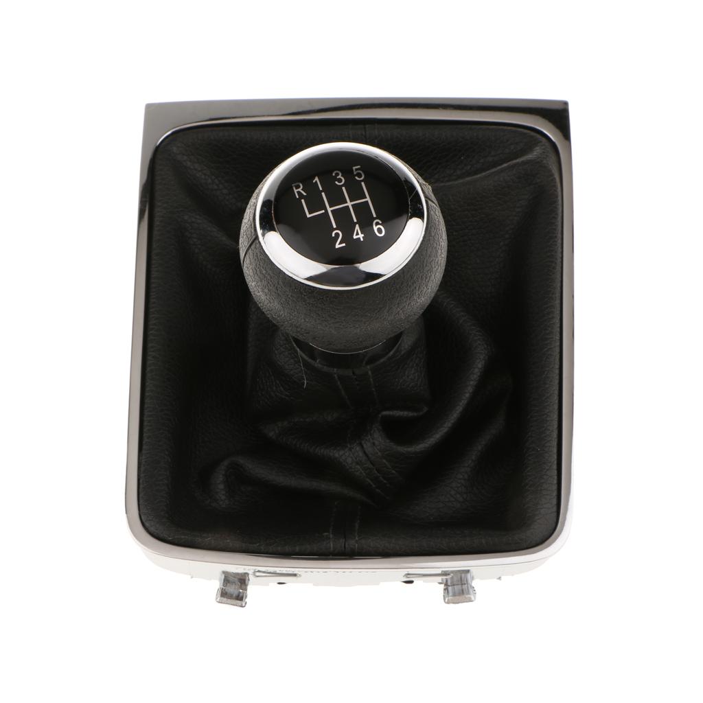 6 Speed Car Gear Shift Knob Gaitor Boot with Cover