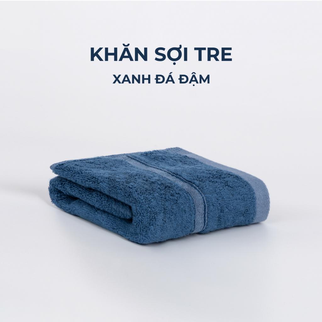 Khăn Tắm Khăn Gội Đầu Khăn Lau Mặt Sợi Tre ROYAL TOWEL Cao Cấp Xuất Nhật, Thấm Hút Không Ra Màu