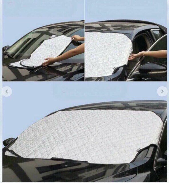 Tấm che nắng 3 lớp che phía ngoài kính lái ô tô, xe hơi