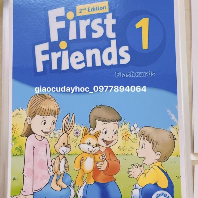 Flashcard FIRST FRIENDS 1-2nd edition (ép plastic)