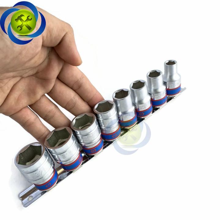 Bộ đầu tuýp 8 chi tiết 10-22mm Kingtony 4510MR loại 1/2