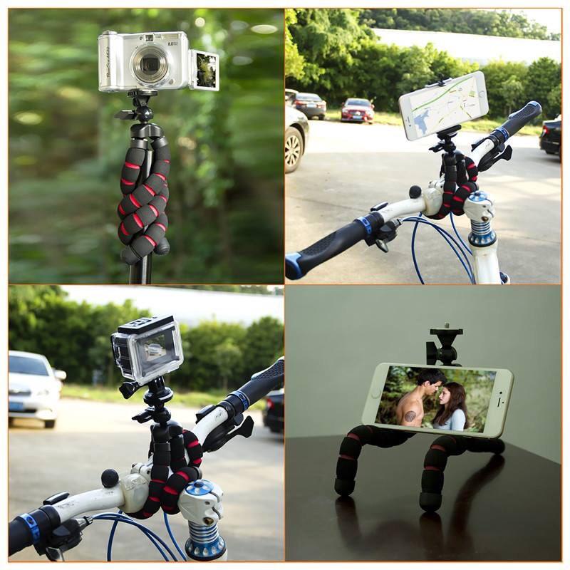 Tripod chụp hình chân bạch tuộc cho điện thoại TJ8