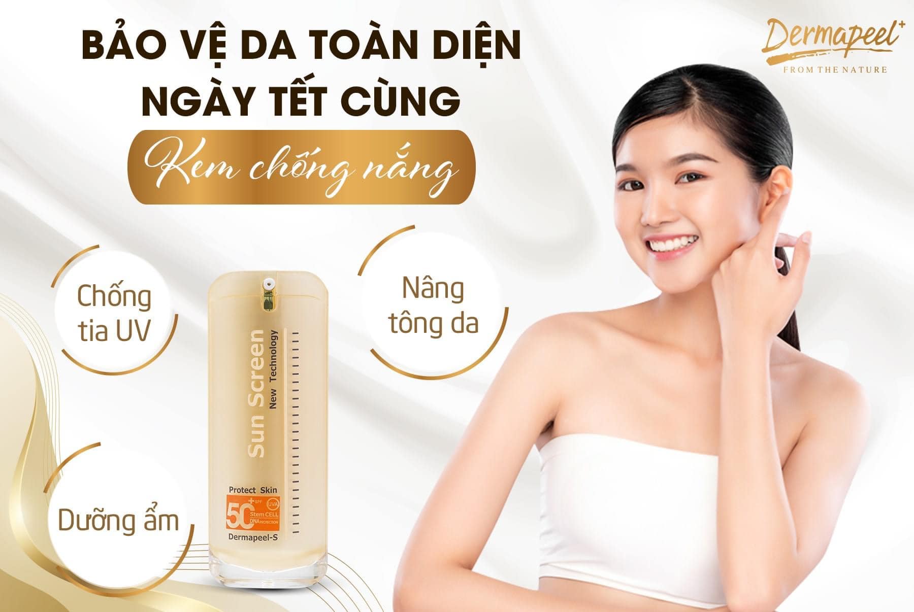 Kem Chống Nắng Dermapeel Bảo Vệ Da Toàn Diện