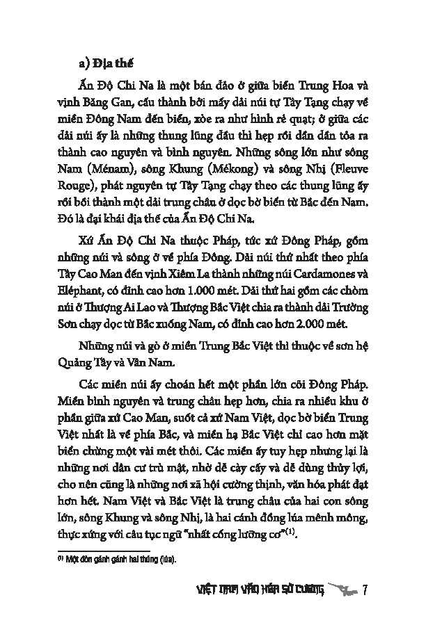Việt Nam Văn Hóa Sử Cương (In Theo Bản Năm 1938, Quan Hải Tùng Thư)