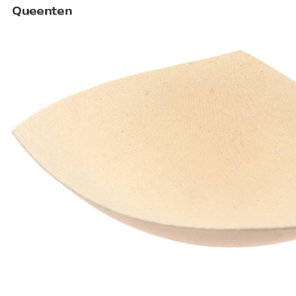 Queenten Triangle Women Bikini Chest Pad Inserts Sponge Foam Bra Pads Chest Cup Breast QT