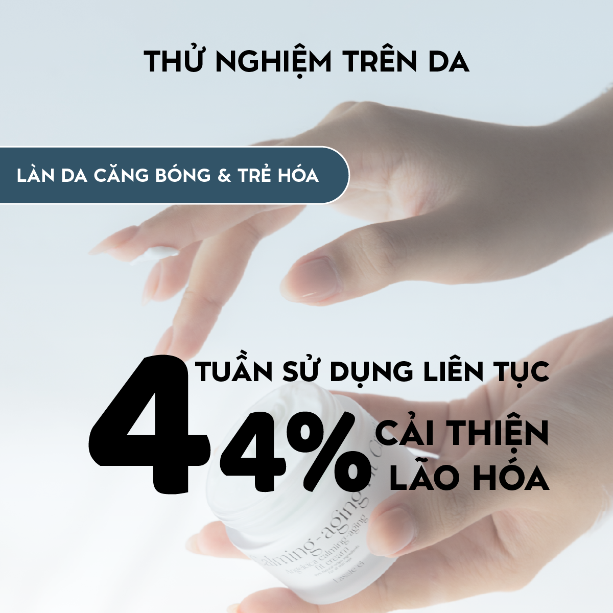 Kem dưỡng Lassie'el chiết xuất thiên nhiên dưỡng ẩm dịu da căng bóng mềm mịn da 50ml Hàn Quốc