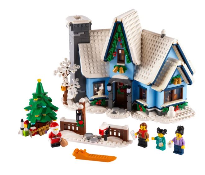 BỘ LẮP RÁP LEGO ADULTS 10293 CHUYẾN GHÉ THĂM CỦA ÔNG GIÀ NOEL