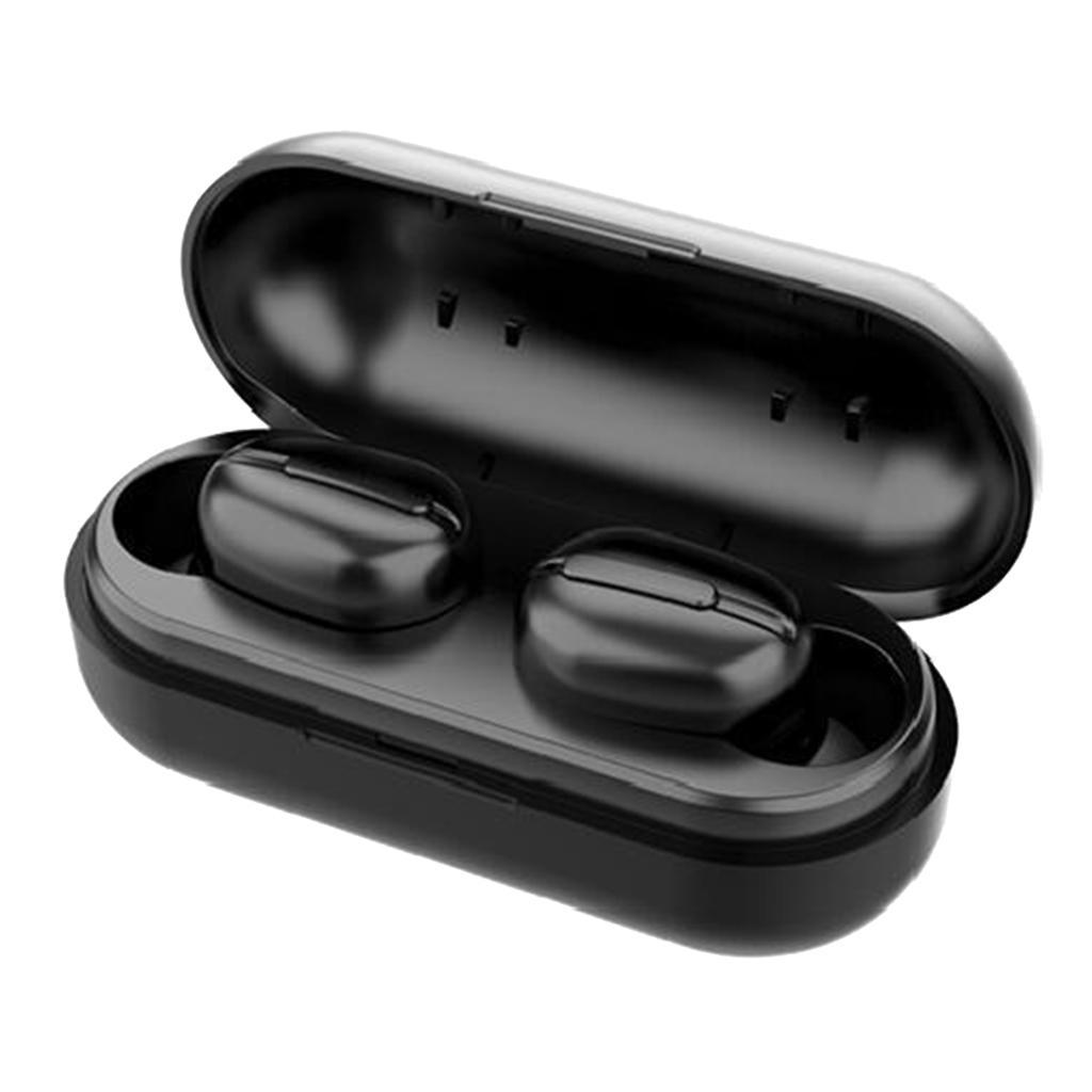 Wireless Earbud w/Charging Case Waterproof Headphone White