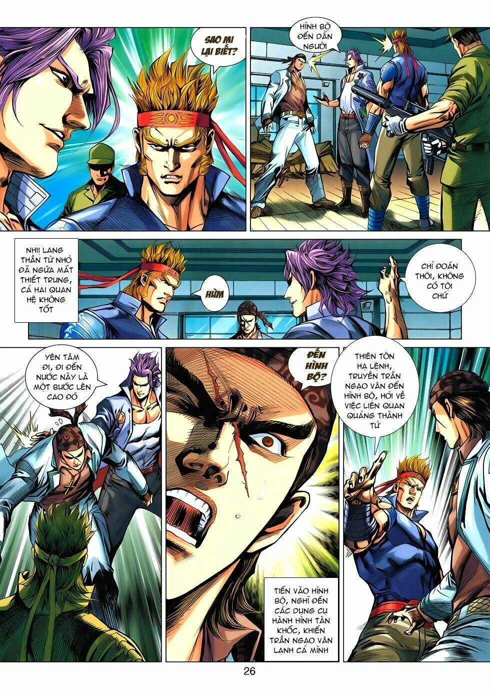 tân tác long hổ môn chapter 547 23