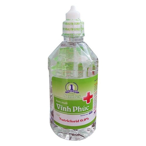 COMBO Hộp 100 Miếng Bông Tẩm Cồn Khô Sát Trùng + 01 chai nước muối sinh lý 500ml ( Tặng 05 túi zipper 12x17cm )