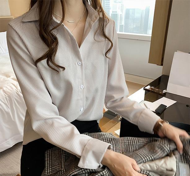 Áo sơ mi kẻ công sở và dạo phố vải cao cấp không nhăn SM11 mẫu mới