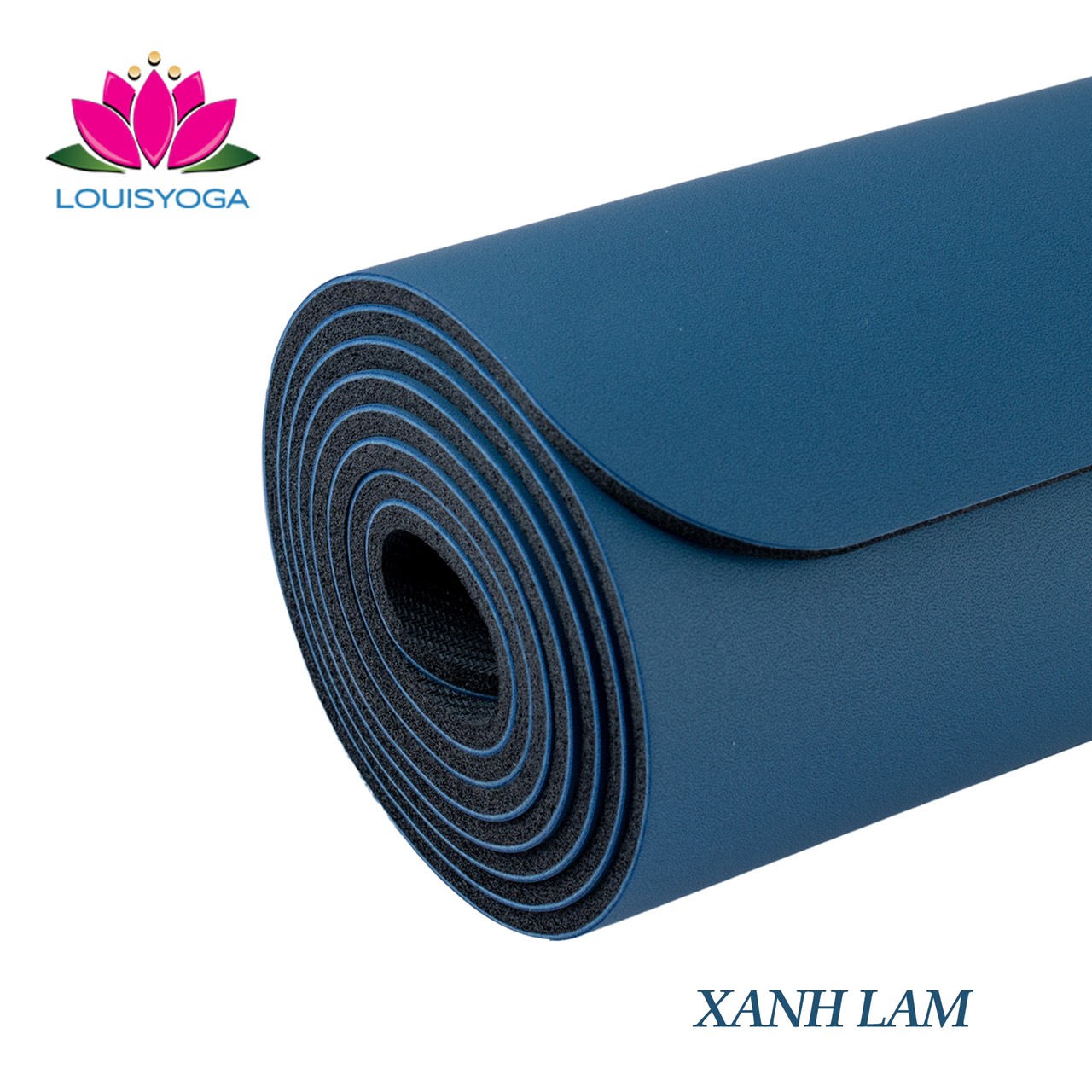 Thảm Tập Yoga cao su thế hệ mới Louis Diamond